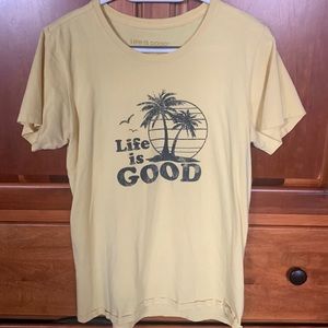 Life is Good Women’s M crusher T-shirt